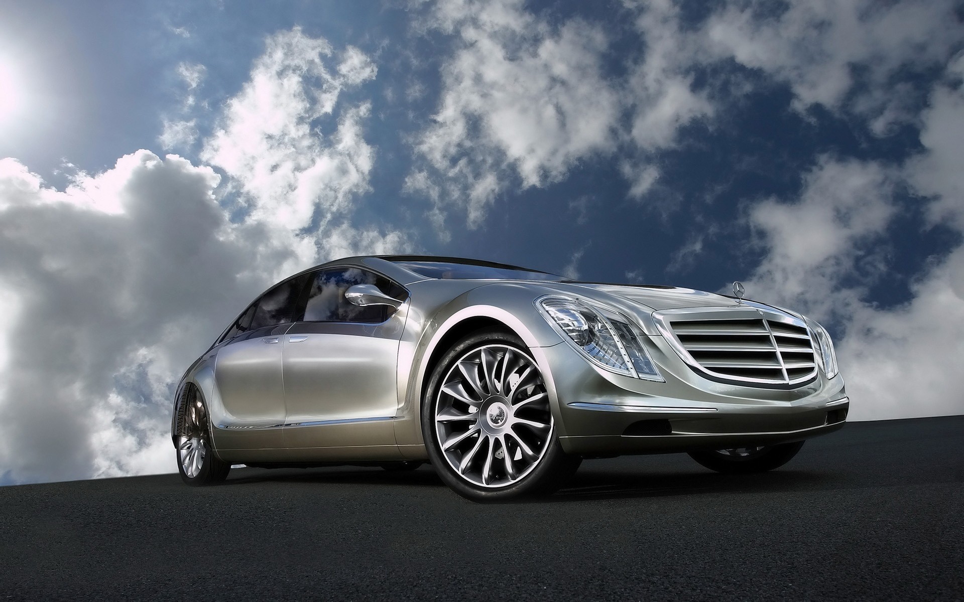 mercedes-benz car vehicle asphalt noon transportation system pavement automotive blacktop fast cars