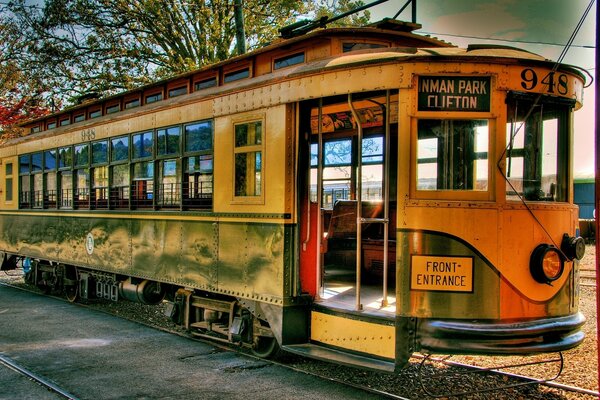 Voyage dans le passé en tramway