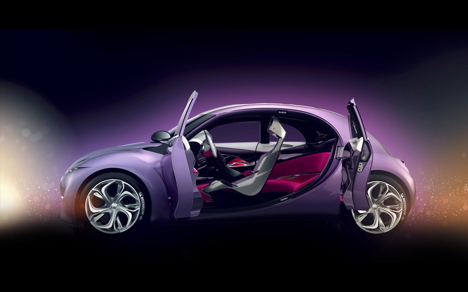 concept cars carro carro rodas sistema de transporte automotivo cromo rápido apresse-se unidade velocidade poder clássico corrida carros roxo