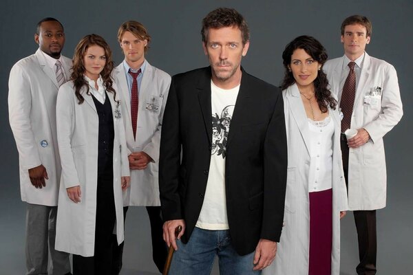 Actors of the series Doctor House