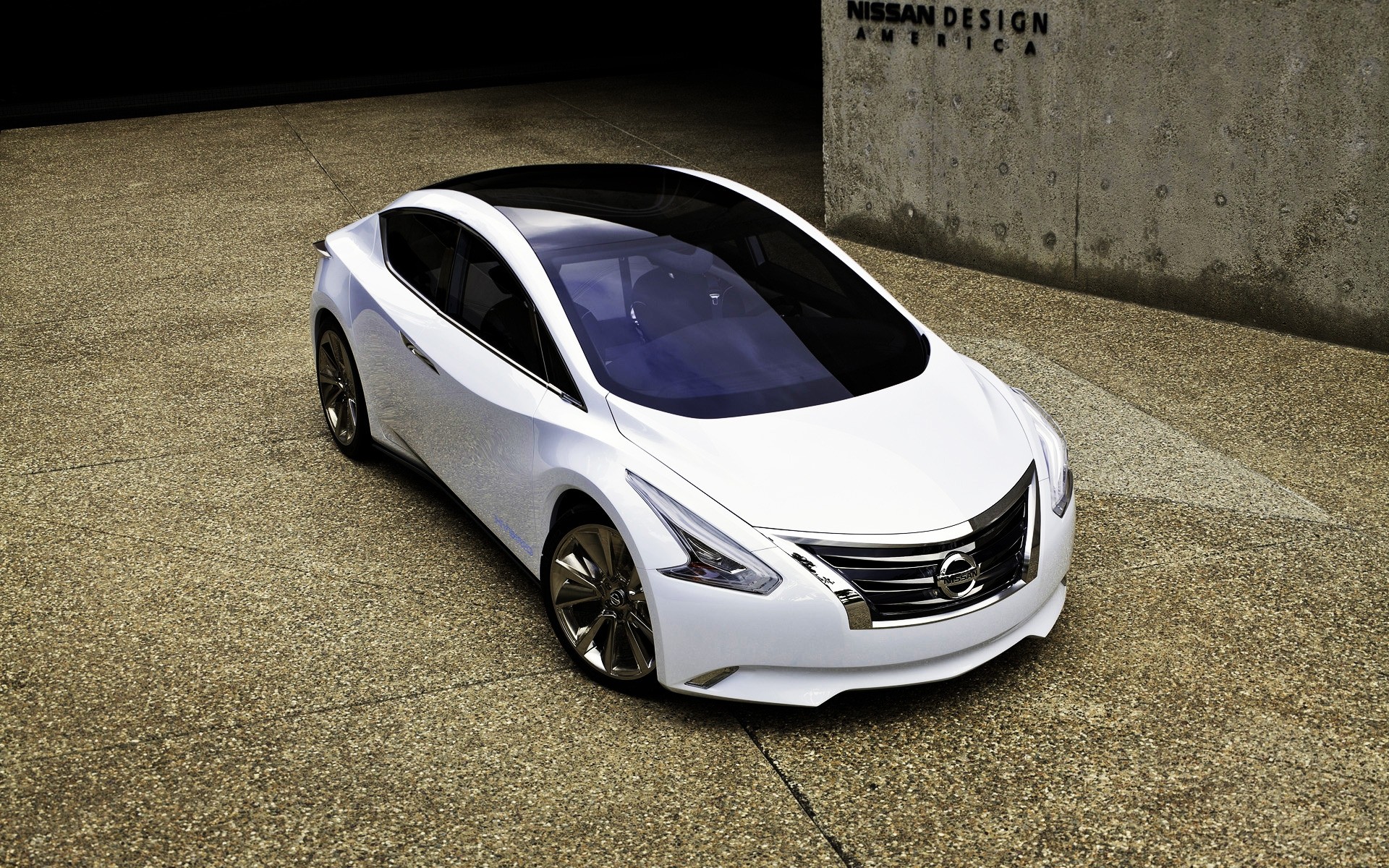 concept cars automóvil automóvil pavimento sistema de transporte asfalto automóvil negro ruedas capó concepto nissan