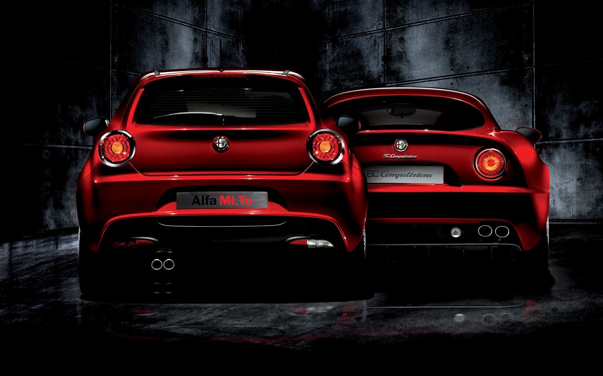 Alfa Romeo Mi To And 8c Competizione Android Wallpapers