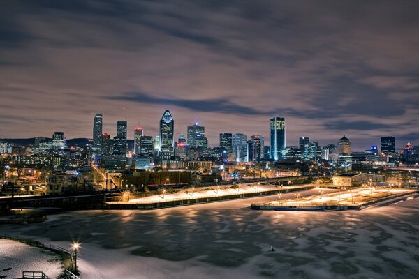 Paysages. Centre-ville. Skyline urbaine