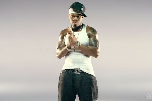 Musicien rappeur, muscle, noir