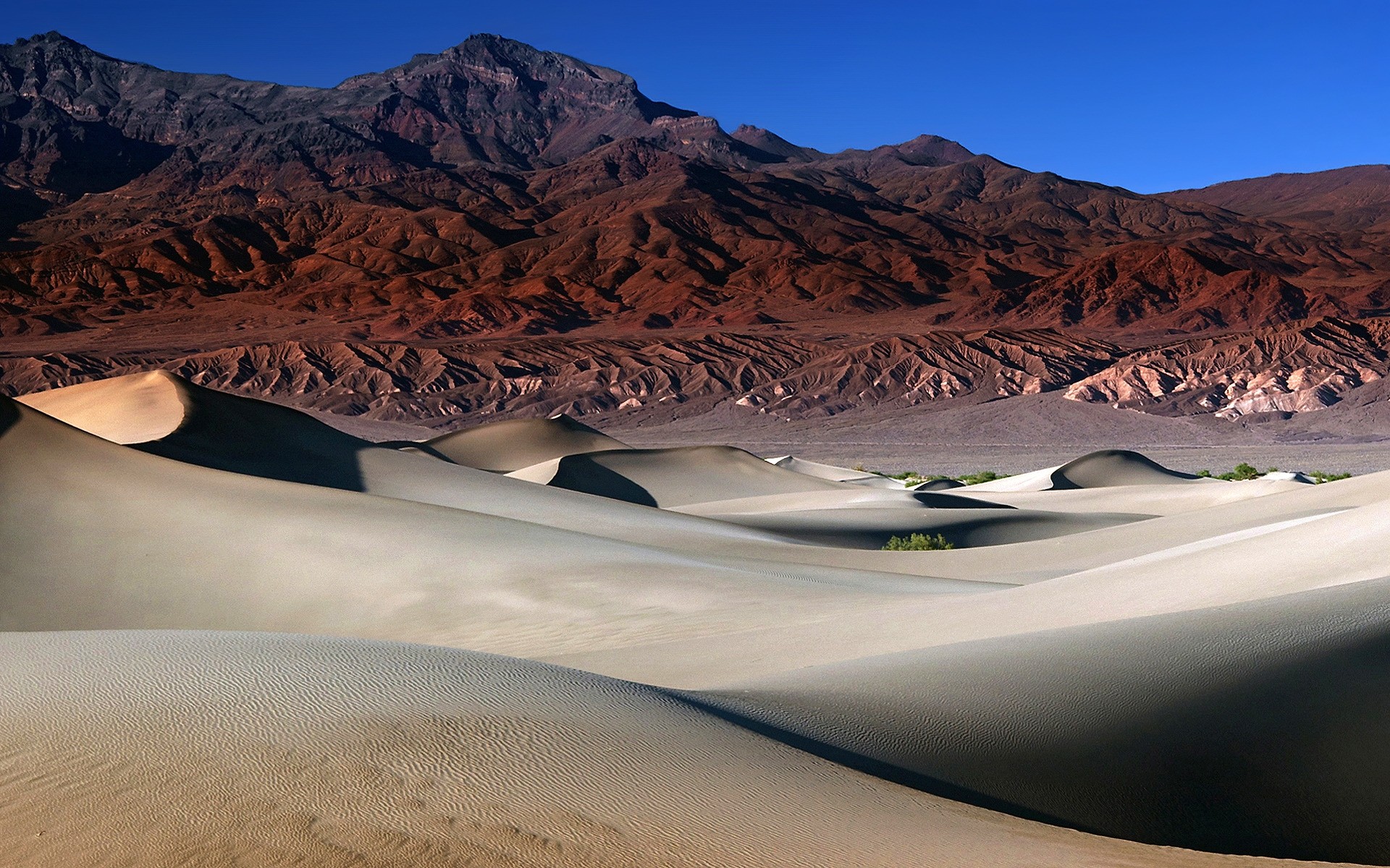 paesaggio deserto paesaggio viaggi sabbia montagna cielo dune secco sterile scenico caldo arid valle alba collina california dune di sabbia