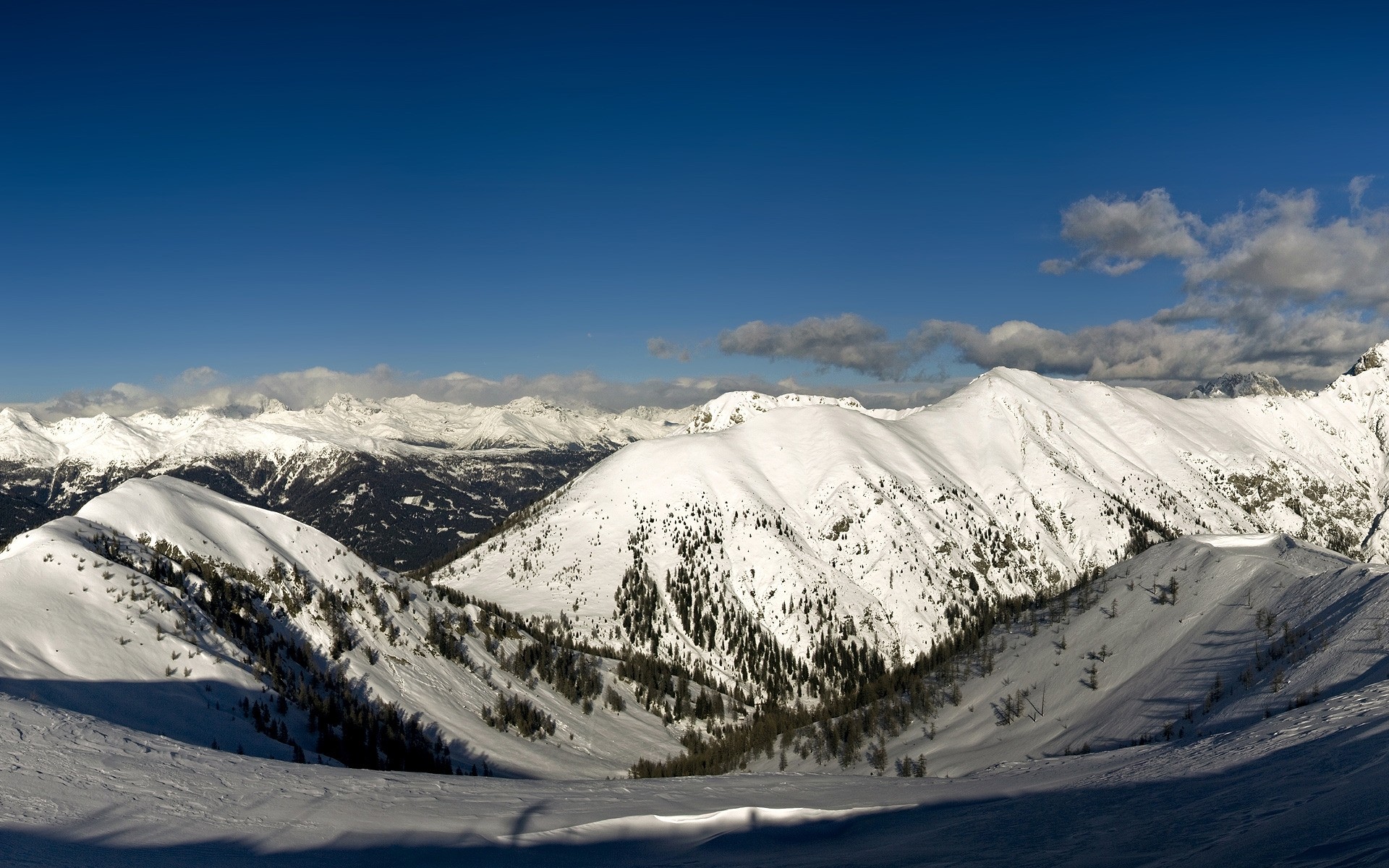 inverno neve montanhas gelo frio geleira pico da montanha paisagem cênica alta viajar panorama céu paisagens