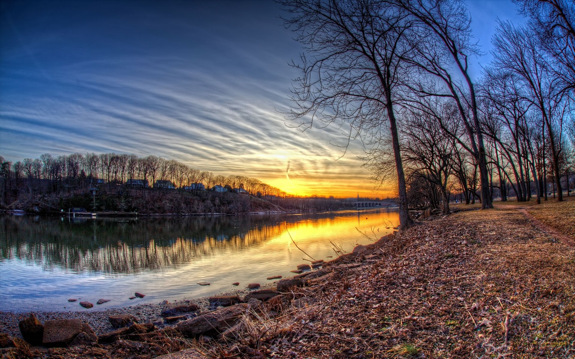 landscapes landscape water sunset dawn evening sky nature outdoors dusk scenic light tree sun travel park lake view background