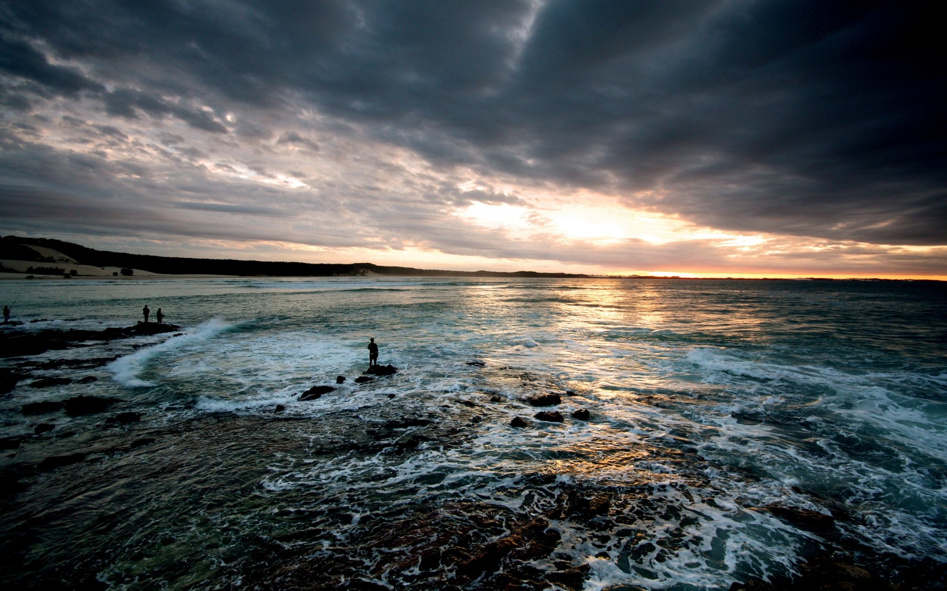 paesaggio acqua tramonto mare spiaggia crepuscolo alba oceano sera sole paesaggio cielo viaggi surf mari paesaggio australia nuvole fraser island natura