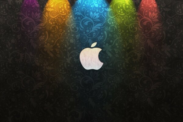 Illuminazione a punti del logo apple