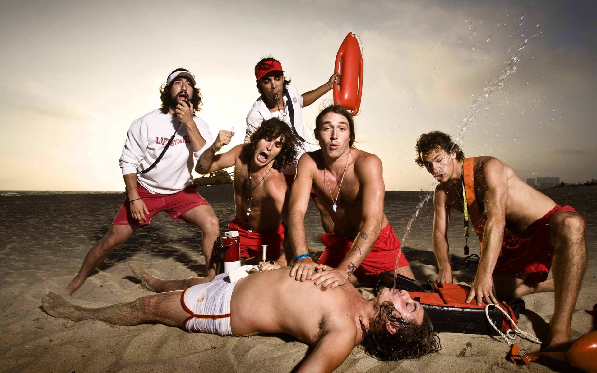 fotografía adulto mujer hombre vacaciones banda música verano playa