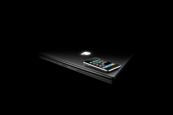 Apple technologies on a dark background