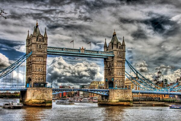 A huge bridge in the UK today