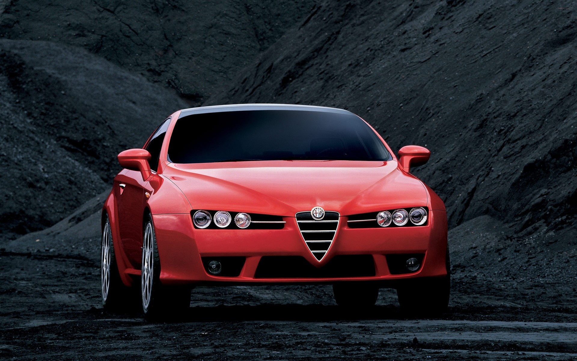 alfa romeo car vehicle transportation system hurry automotive pavement wheel classic sport coupe cars red italy