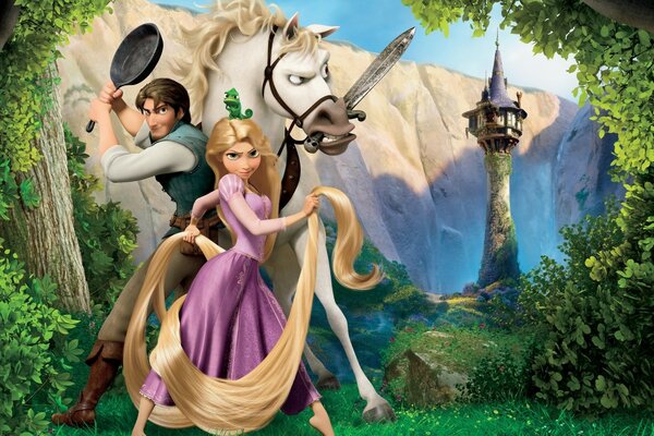 Tangled animated musical movie