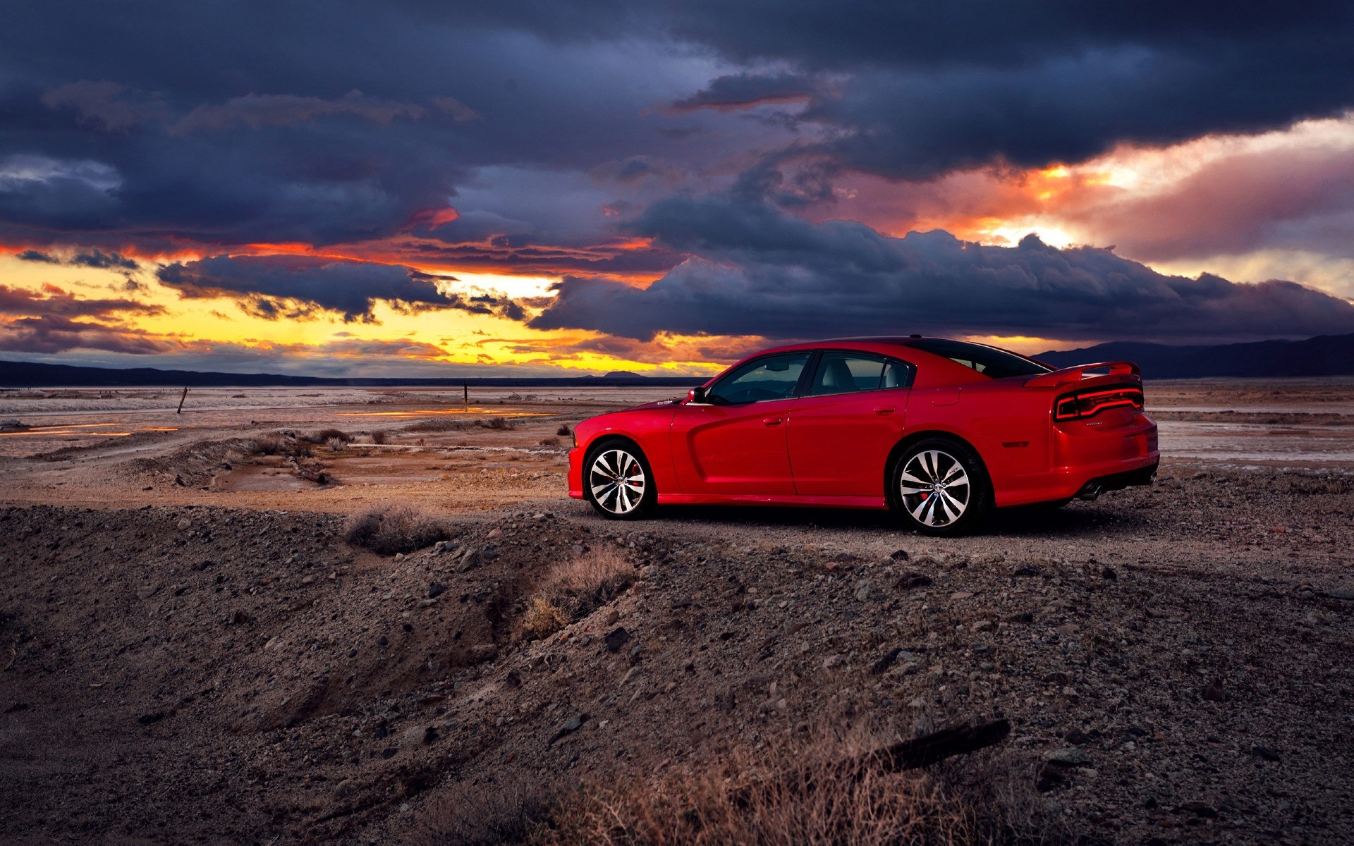 dodge car vehicle beach sunset hurry transportation system dodge charger muscle car