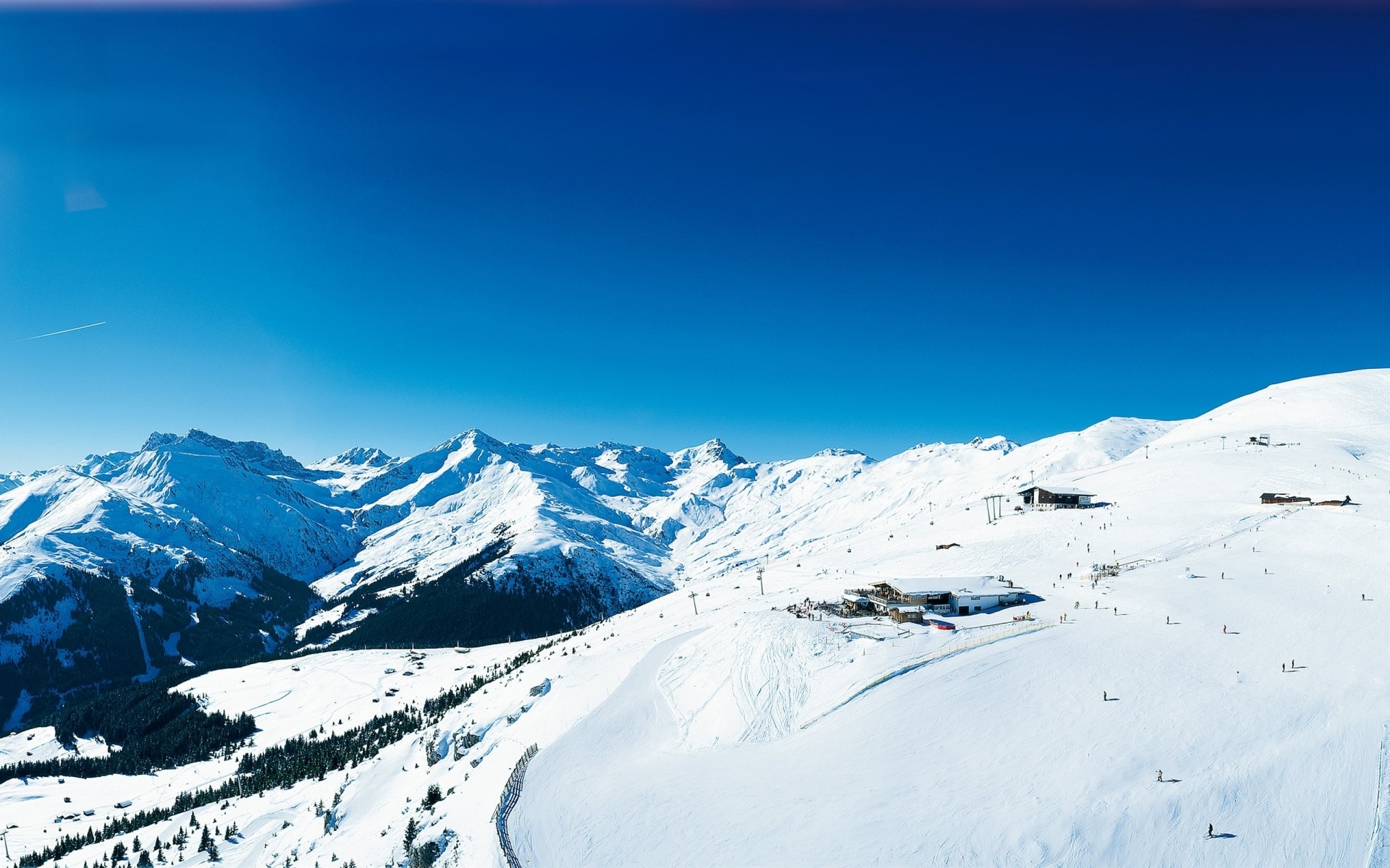 inverno neve montagna freddo resort picco di montagna ghiacciaio panoramico ghiaccio panorama nevoso alta