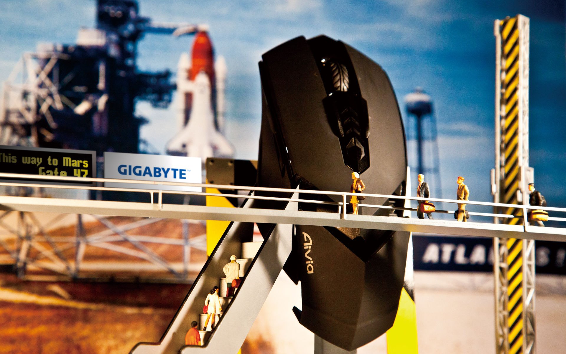 gigabyte aivia космодром мышь запуск на марс