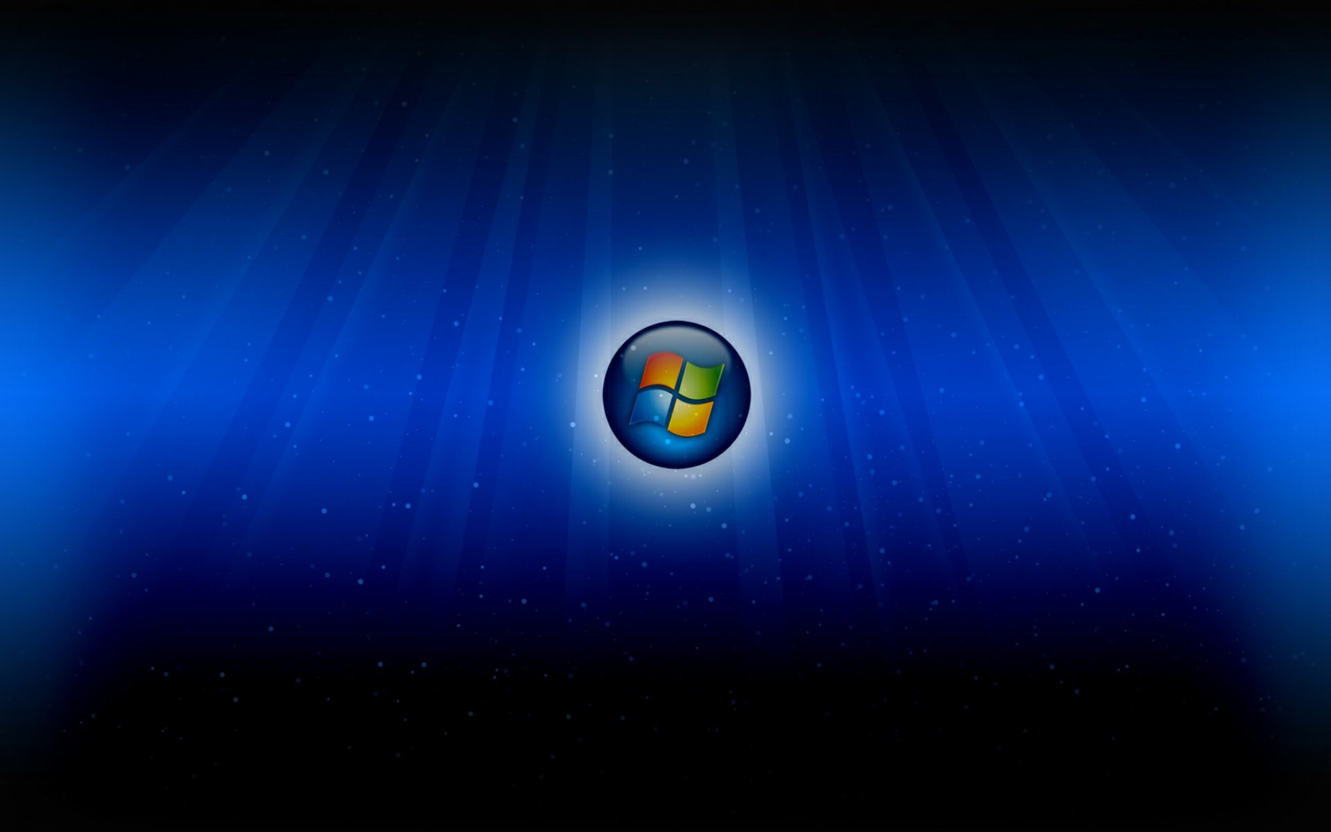 для рабочего стола большой голубые окна microsoft