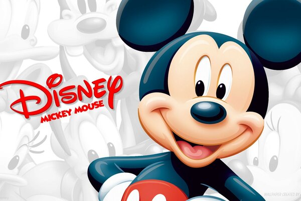 Mickey Mouse güzel disney arka planı