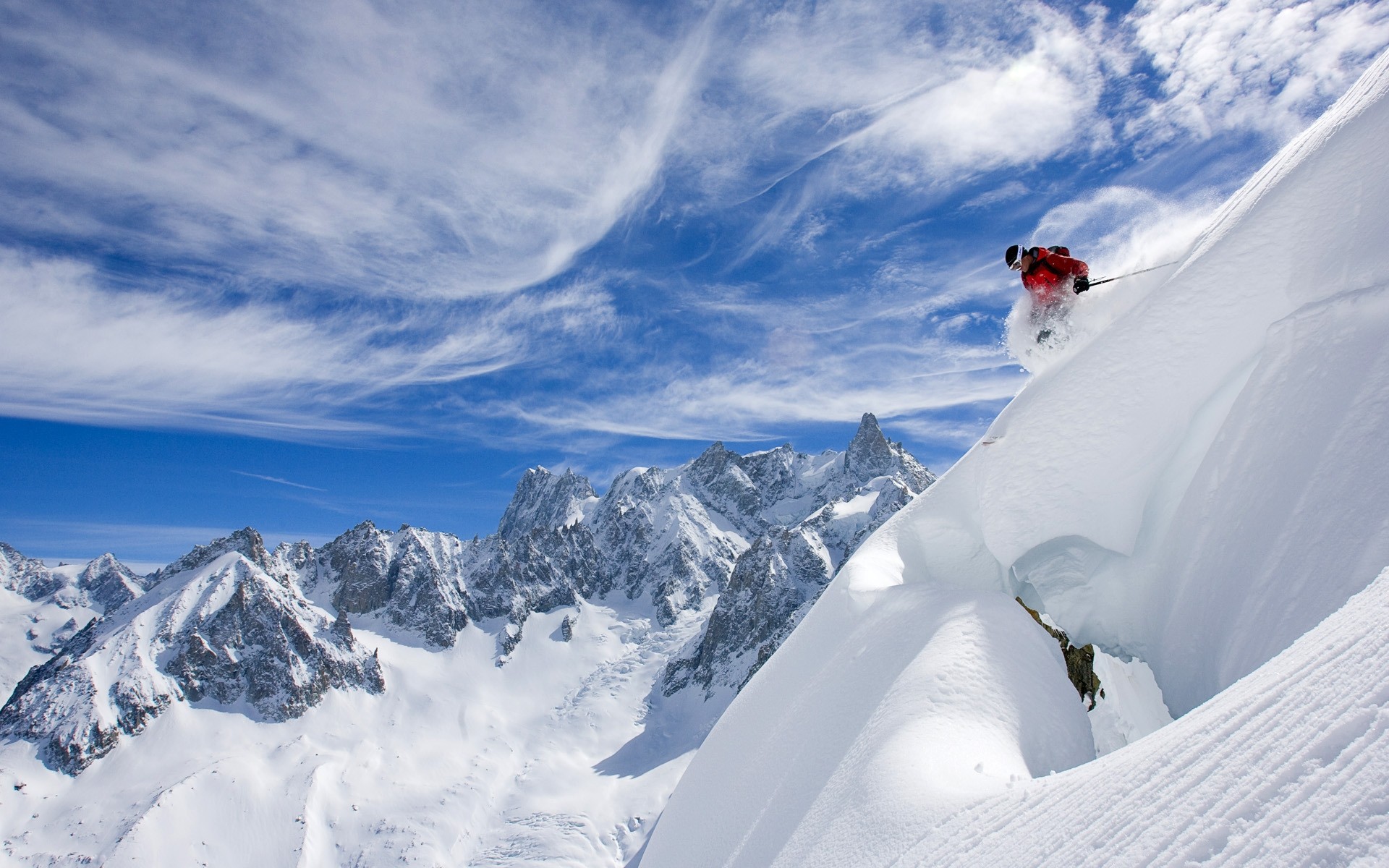 skiing snow winter mountain cold ice mountain peak climb adventure resort high landscape background