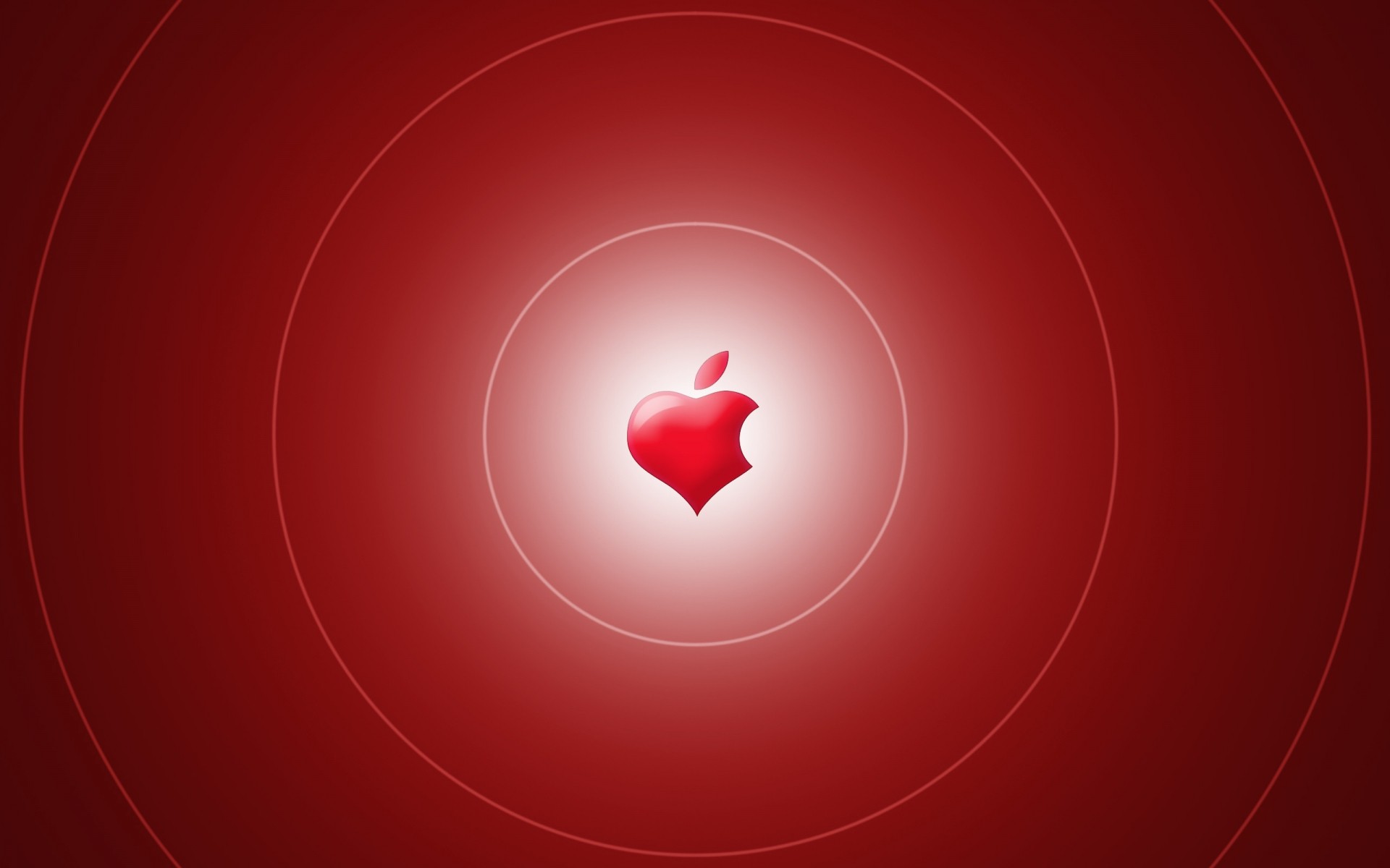 apple forma astratto splende design cuore illustrazione arte amore grafico carta da parati luce desktop romanticismo immagine sfondo rosso immagine poster