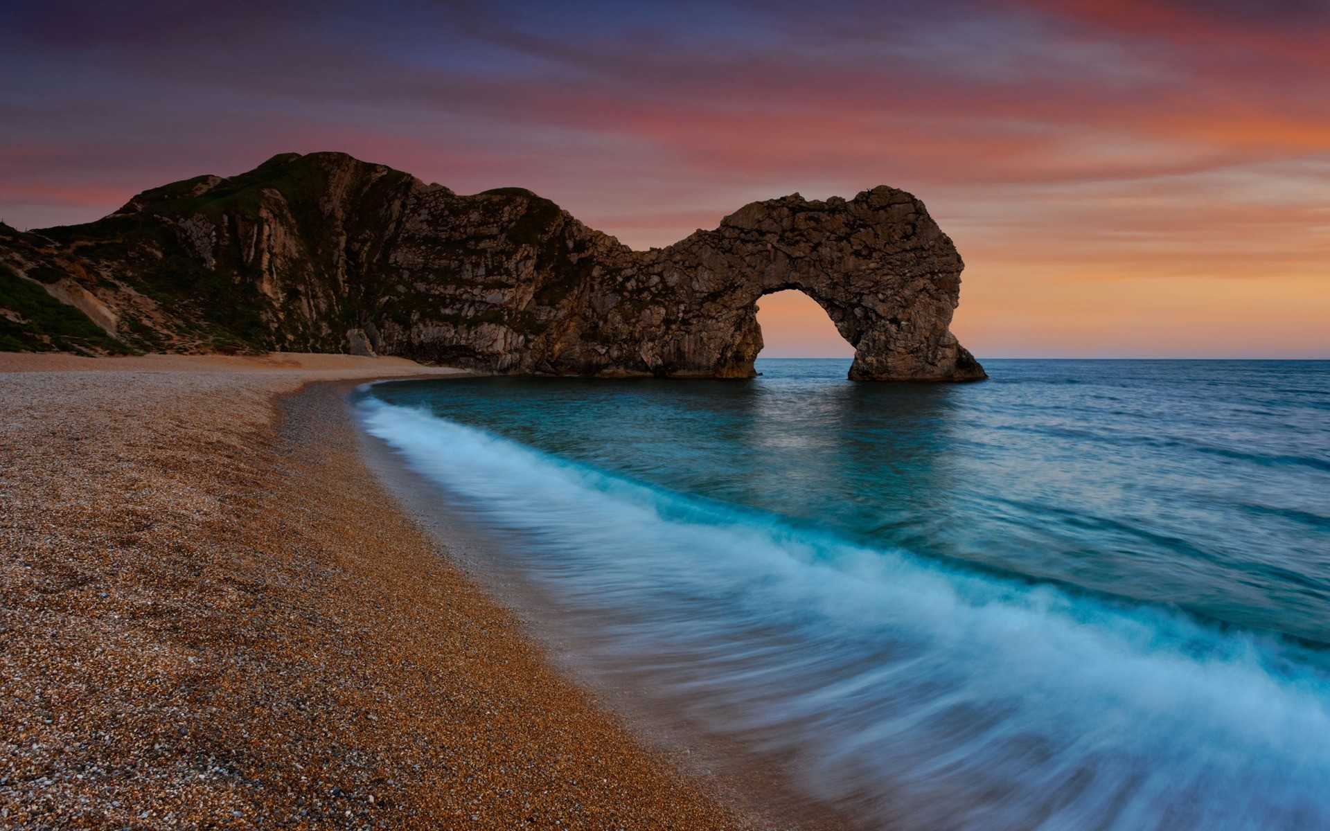 paysage eau plage mer coucher de soleil océan paysage mer voyage paysage rock ciel nature soleil aube soir scénique sable été bleu pierres paysage fond