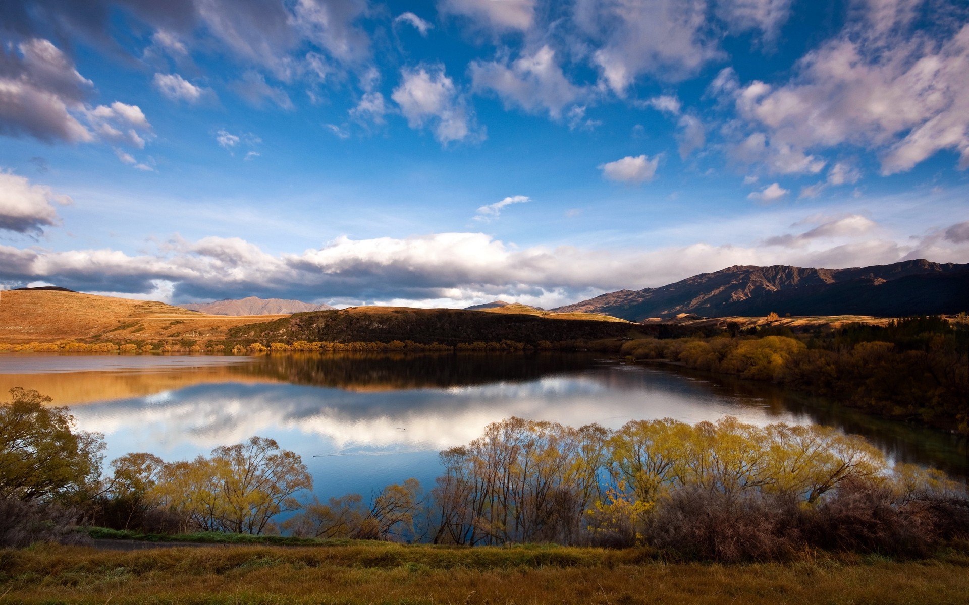 paisaje paisaje lago agua puesta de sol cielo amanecer naturaleza otoño reflexión río al aire libre viajes montañas reflexiones nubes