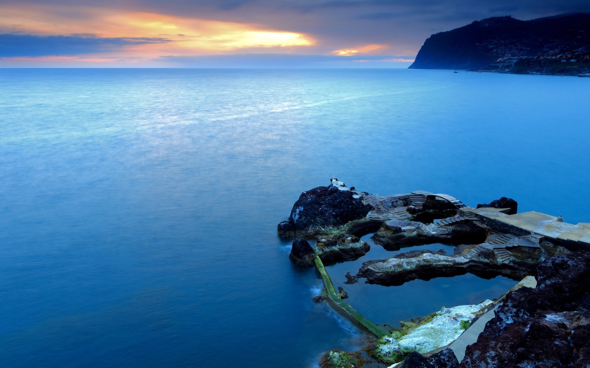 paysage eau mer voyage océan mer île paysage paysage plage ciel soleil rock baie été nature pittoresque vacances beau temps tropical coucher de soleil