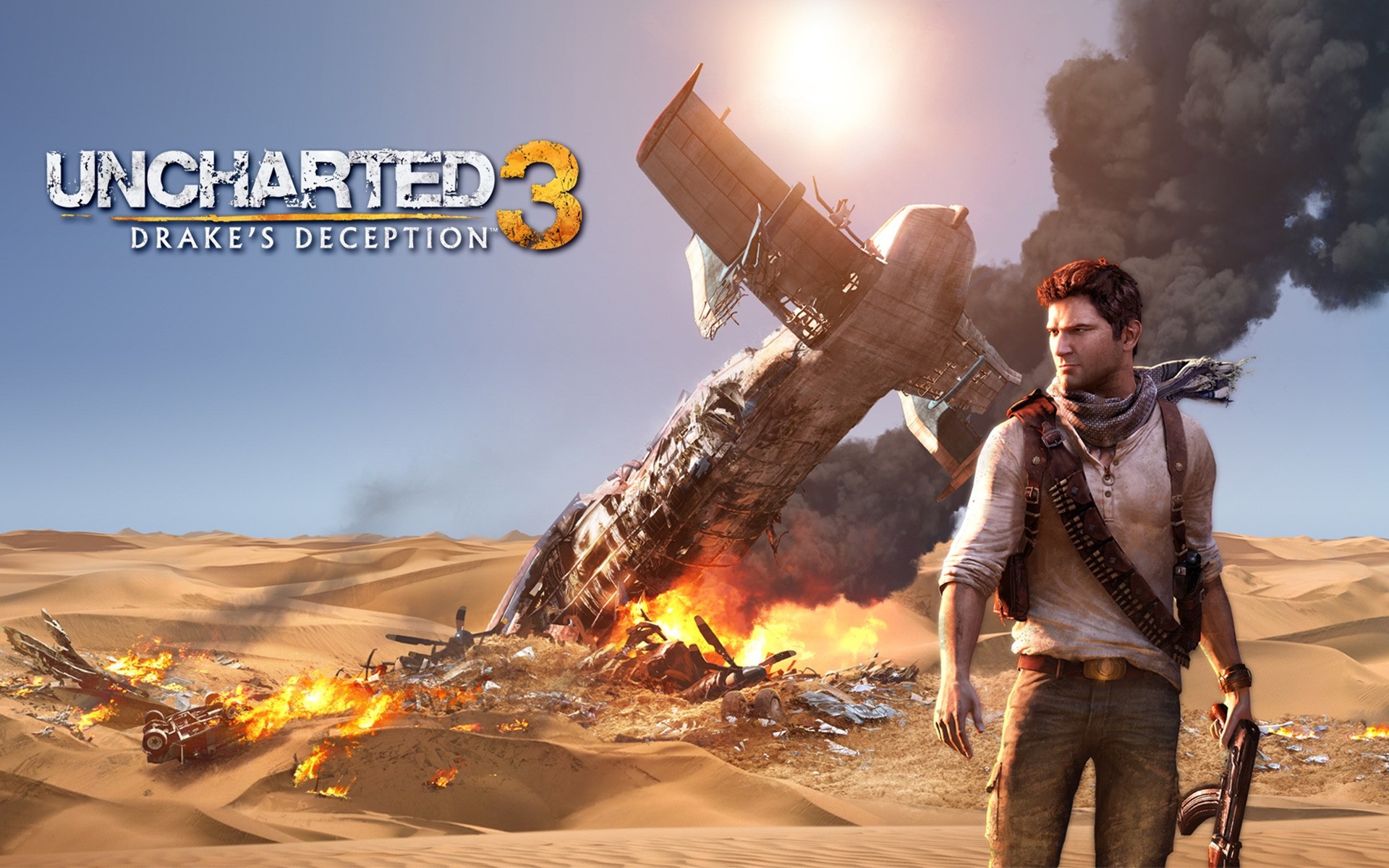 other games человек на открытом воздухе пламя взрослый в uncharted 3