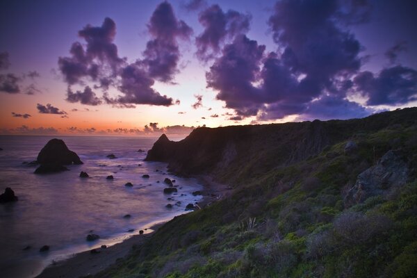 Pôr do sol Água Ar silêncio