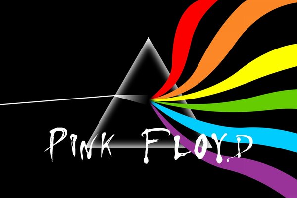 Logo prism and rainbow of colors group name