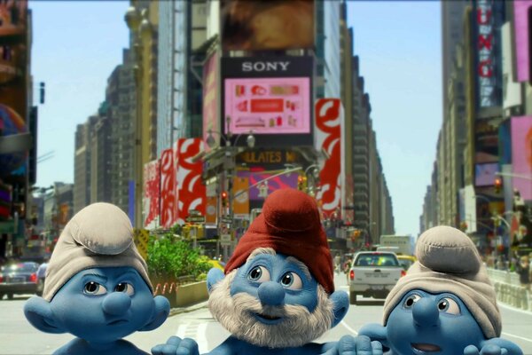 Filme Os Smurfs na cidade