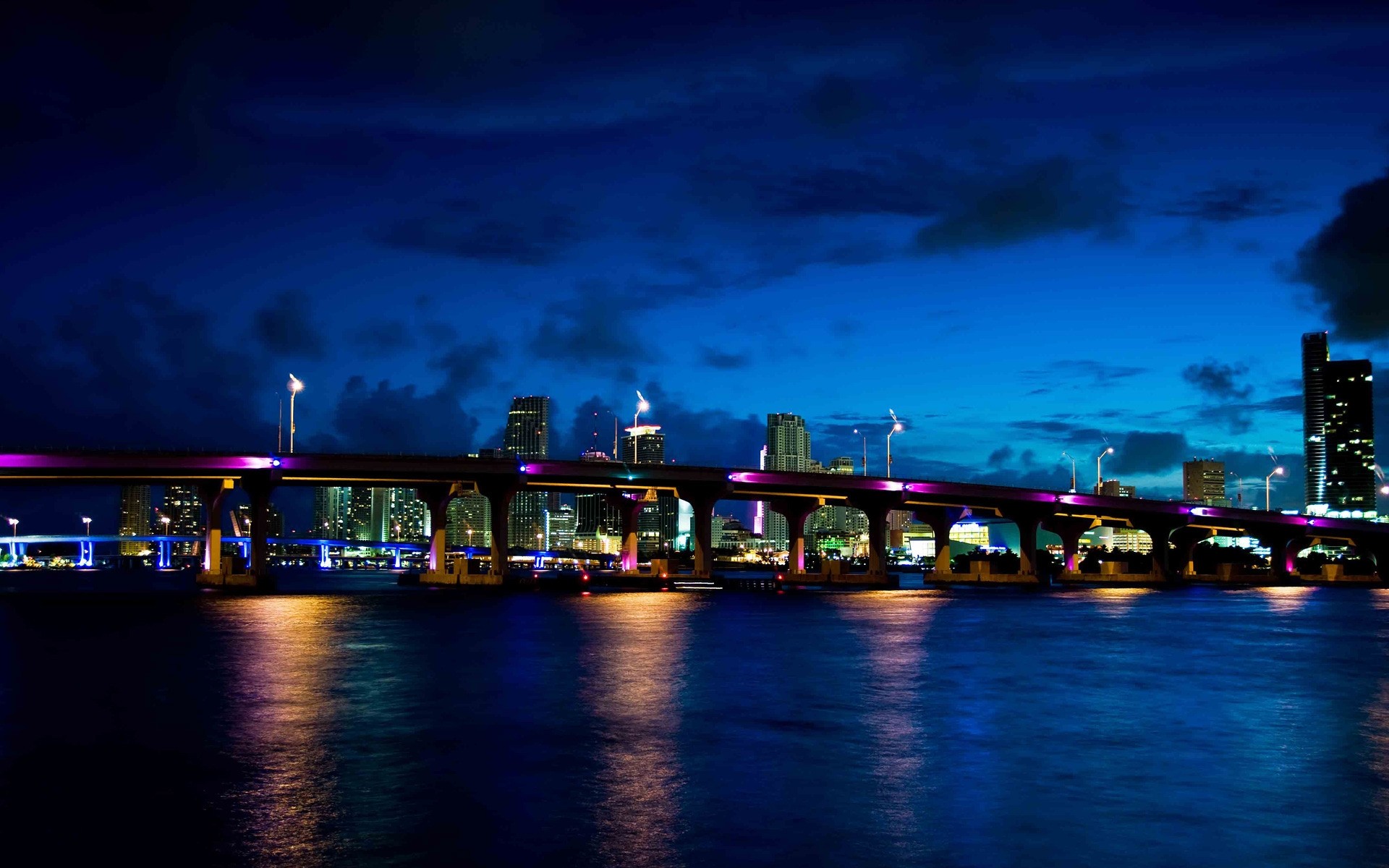 usa pont eau soir crépuscule rivière ville voyage centre-ville architecture coucher de soleil ville urbain promenade maison ciel mer réflexion skyline jetée port lumière sombre fond d écran photo