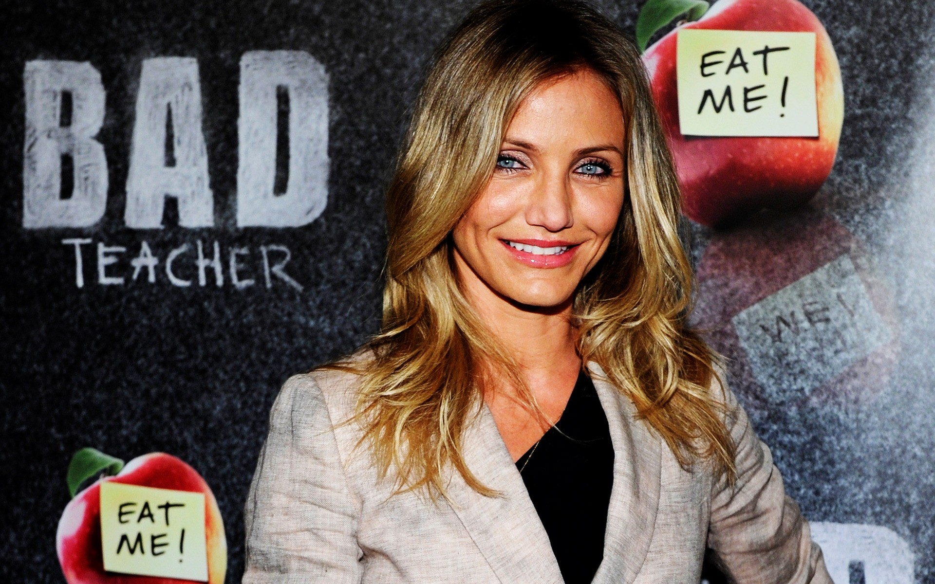 filmy aktorka wakacje film przyjazd znak czerwony dywan festiwal redakcja telewizja promocja aktor portret cameron diaz plakat