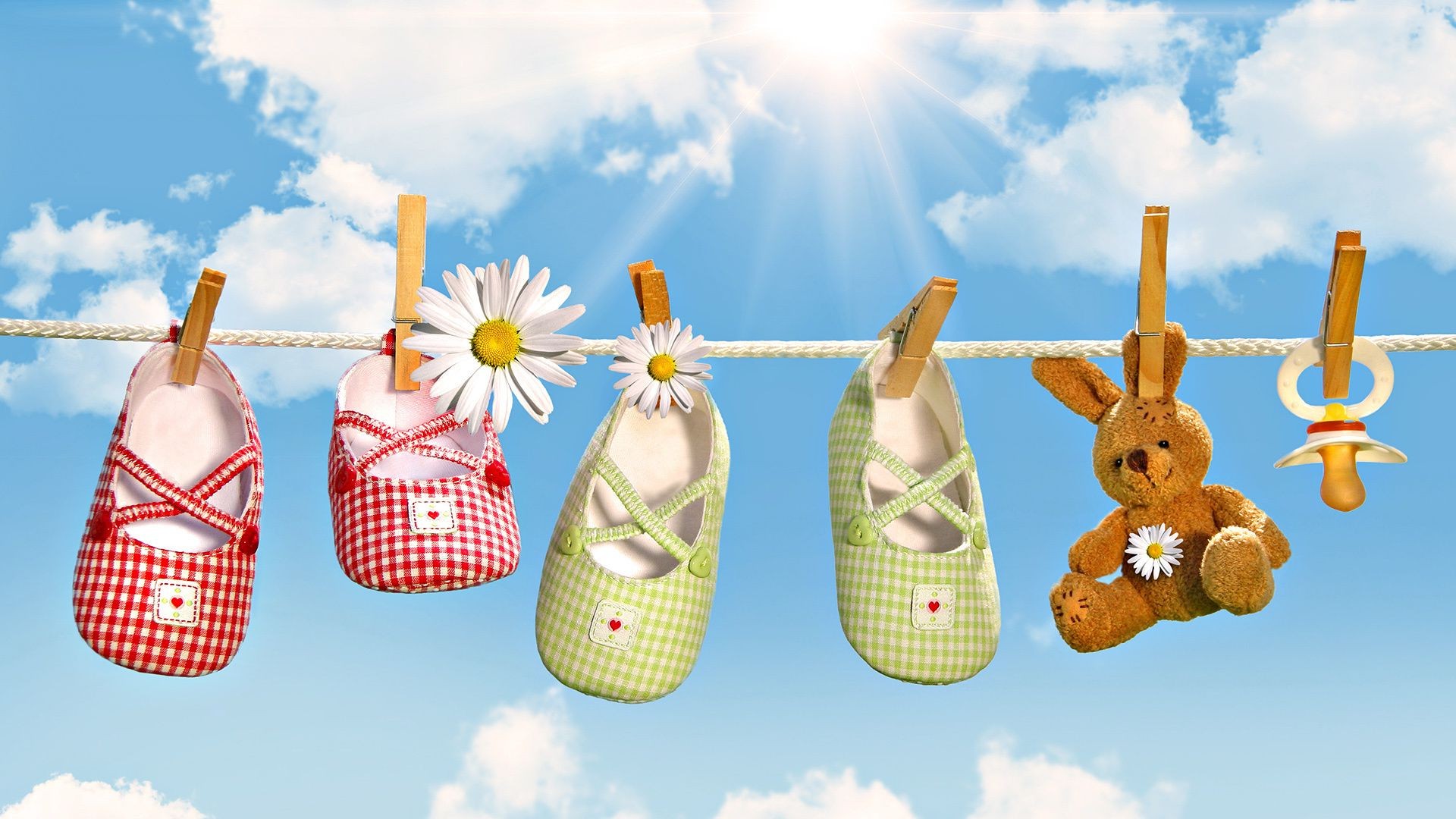 creative summer traditional hanging clothespin nature sky vacation easter outdoors toy child clothesline fun
