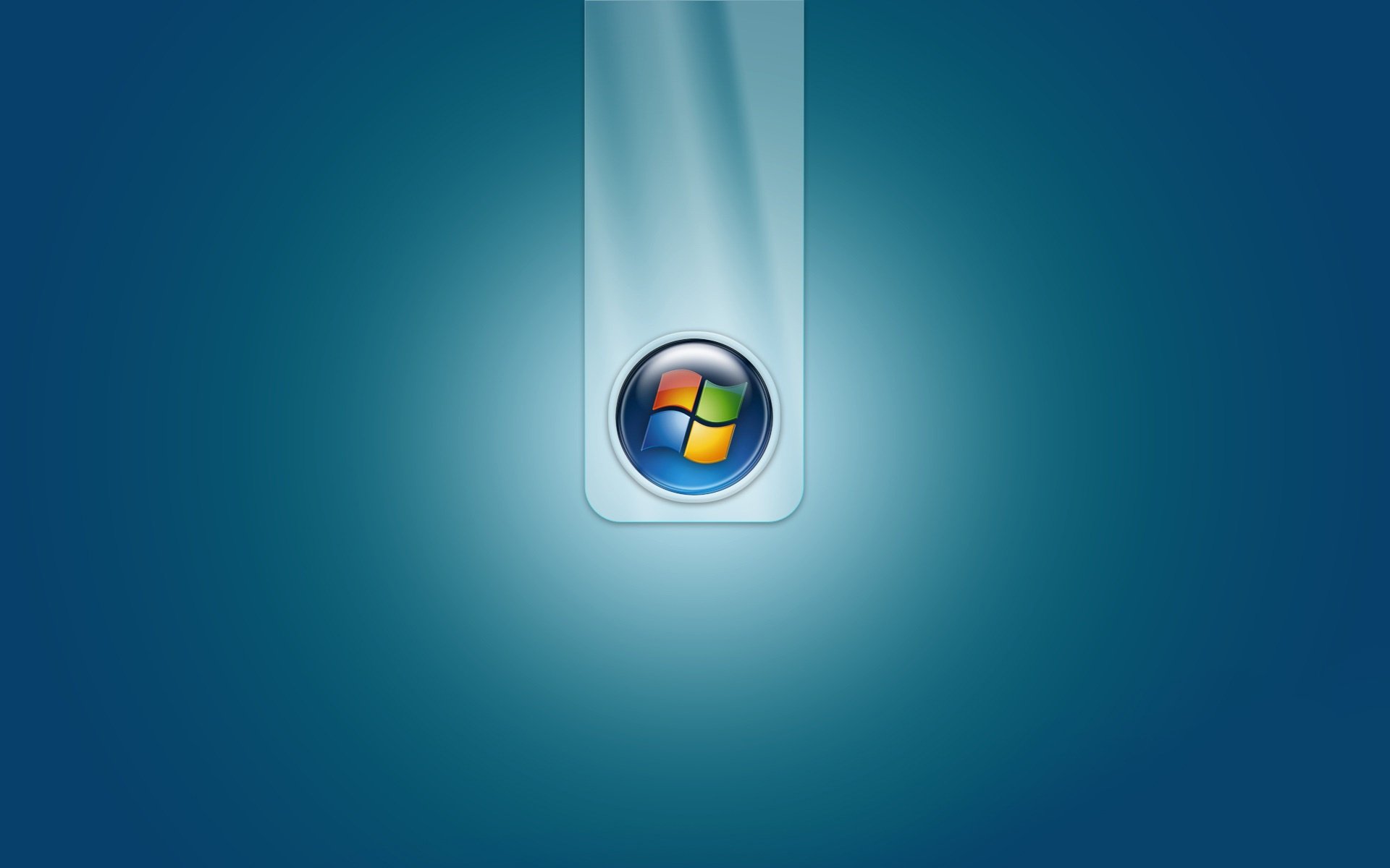 круглый значок синева microsoft windows 7 эмблемы логотипы