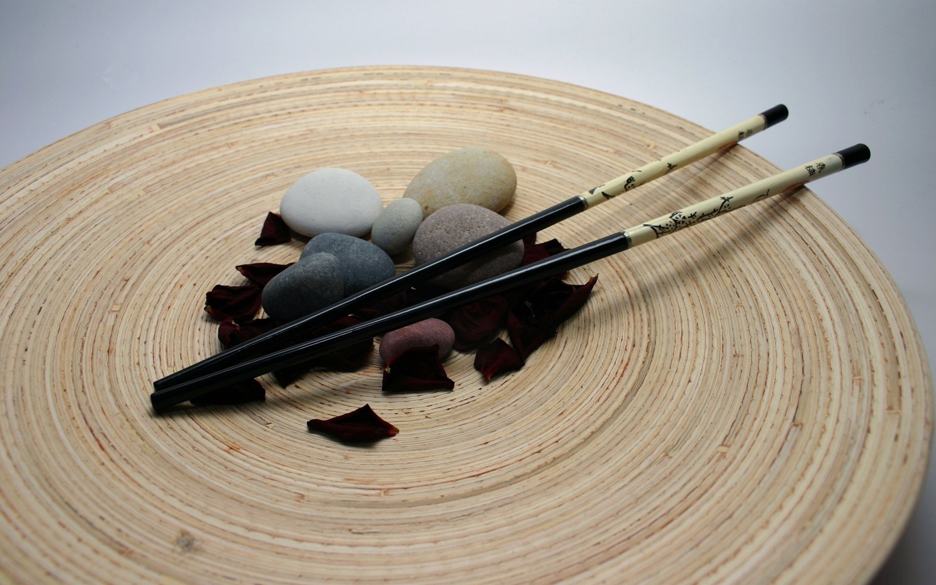 japón madera bambú madera tabla comida tradicional arroz