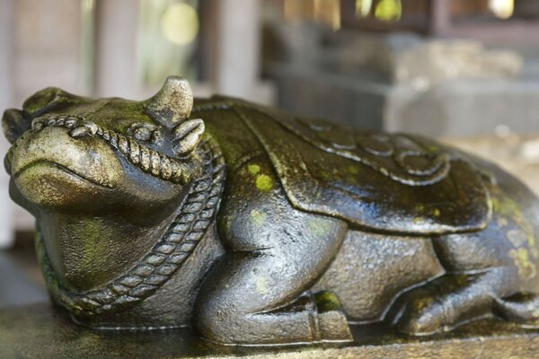 Figura del animal. Recuerdo De Japón