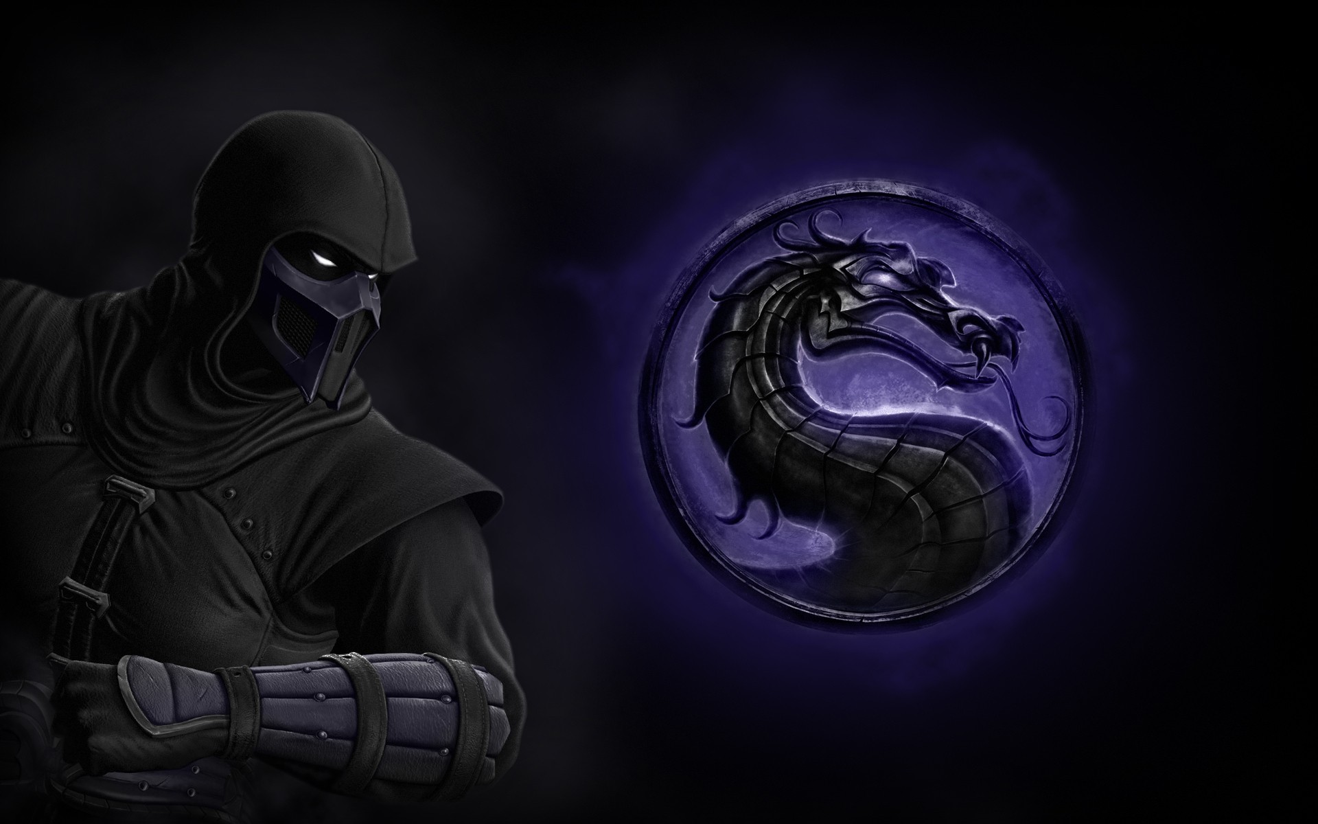 other games science desktop dark ilustracja gry saibot mk9