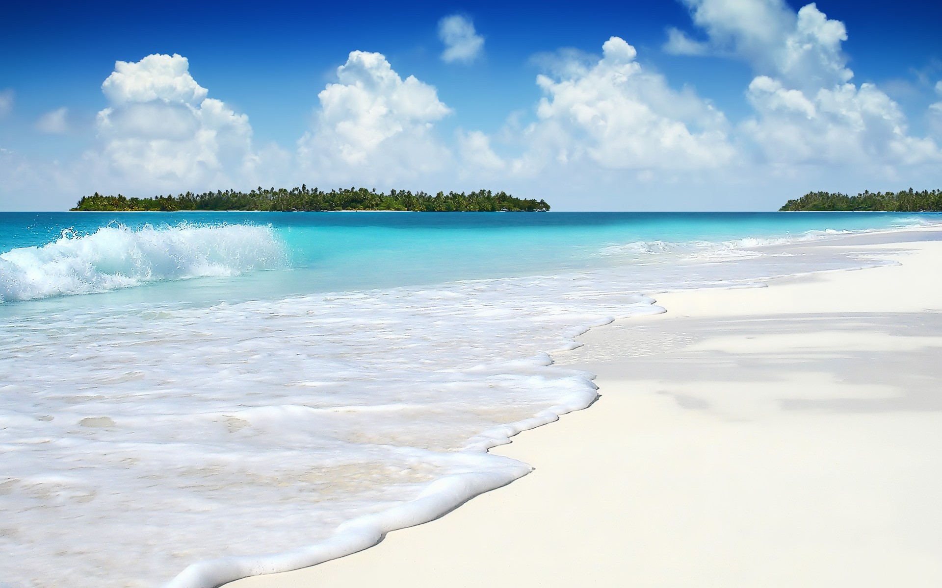 landschaft wasser sand tropisch strand meer reisen sommer ozean brandung insel landschaft natur meer gutes wetter himmel idylle sonne urlaub türkis blau