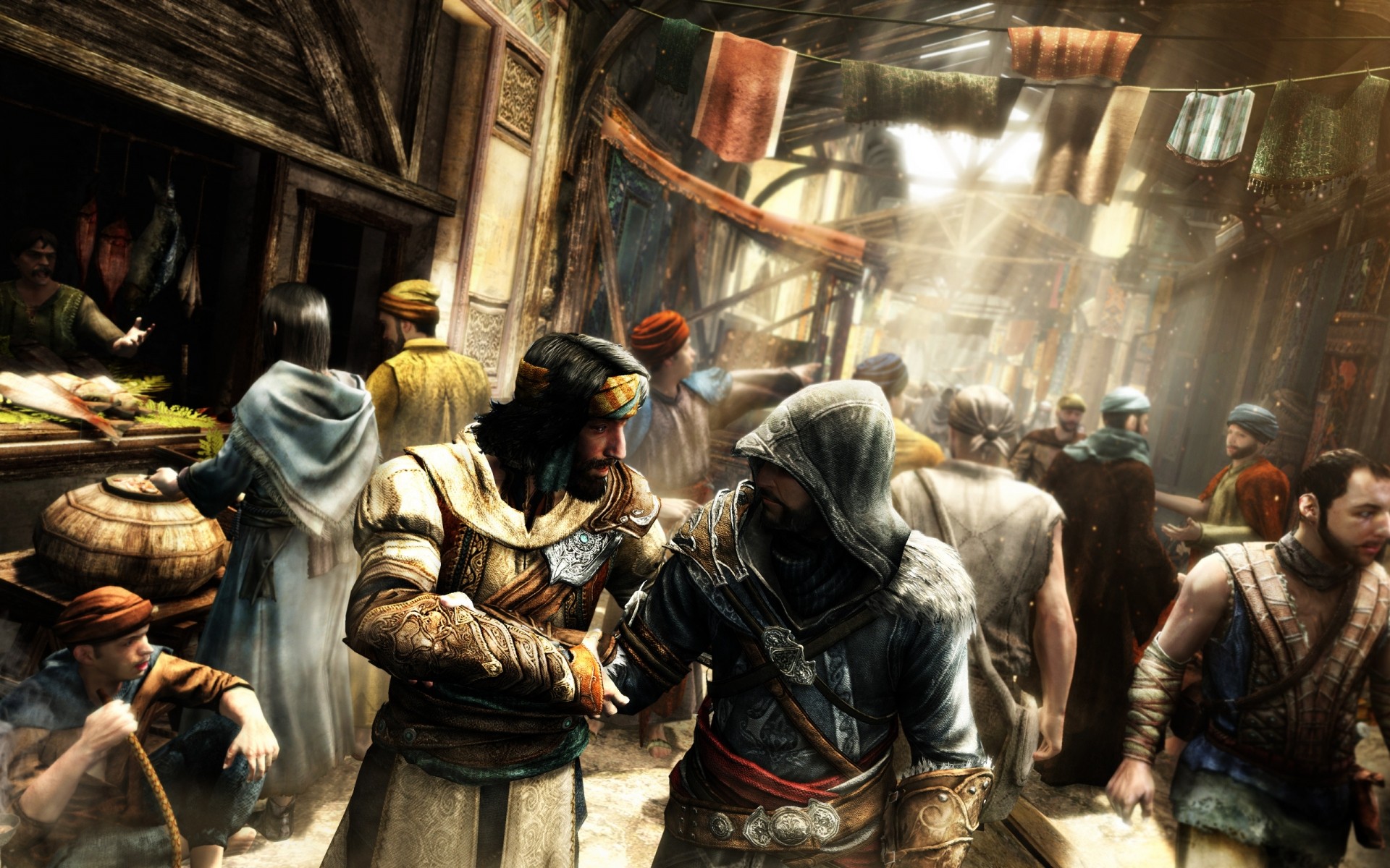 assassin s creed gruppe religion viele erwachsene tragen mann markt frau kunst video spiele