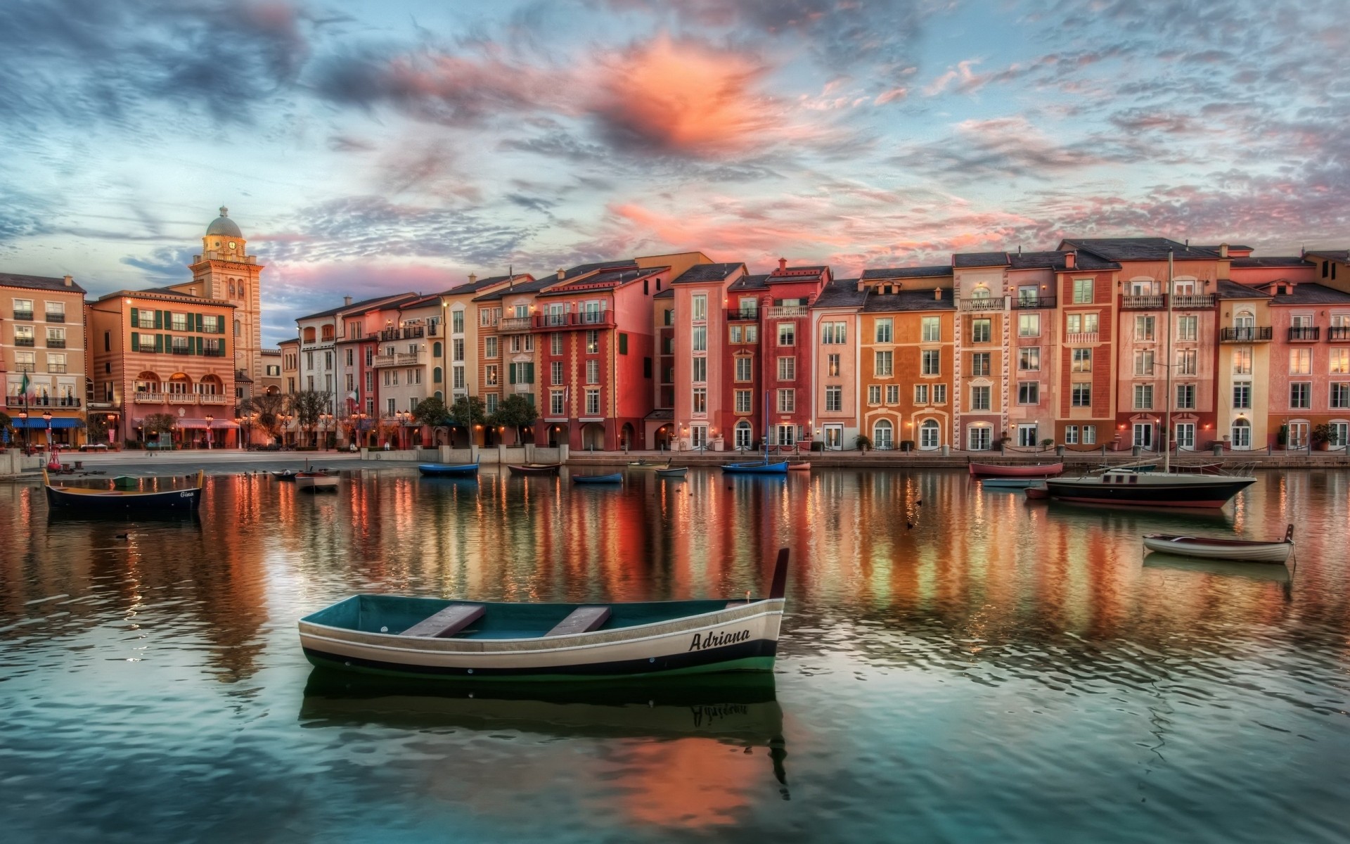 landscapes water travel architecture reflection canal city building boat tourism outdoors sight vacation river gondola house town sunset venetian old boats buildings