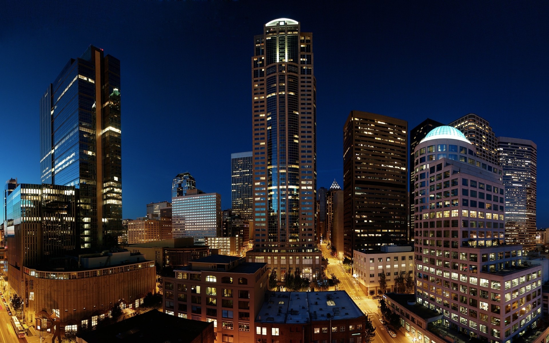 usa stadt architektur wolkenkratzer skyline innenstadt stadt haus dämmerung urban himmel büro reisen turm modern wirtschaft hoch abend finanzen hintergrundbeleuchtung bna usa uns amerika