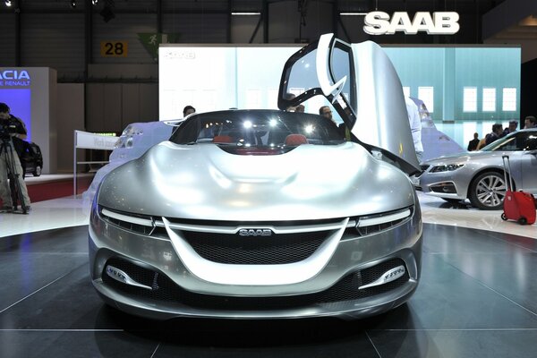 Targi motoryzacyjne Silver concept cars