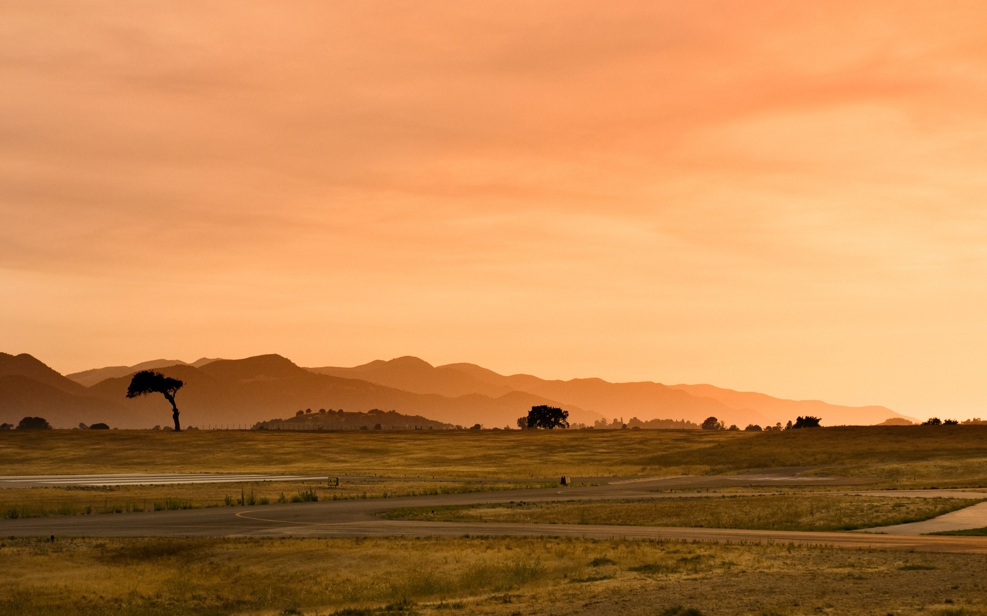 paysage coucher de soleil aube désert paysage soir rétro-éclairé à l extérieur voyage lumière du jour crépuscule ciel pâturage safari nature brun