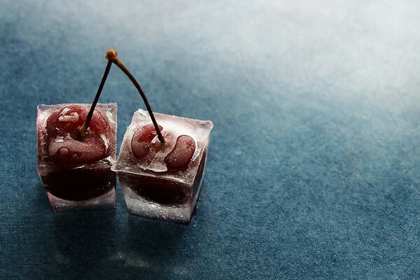 Beautiful still life of sweet cherries