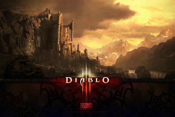 Dawn in the fabulous kingdom of diablo