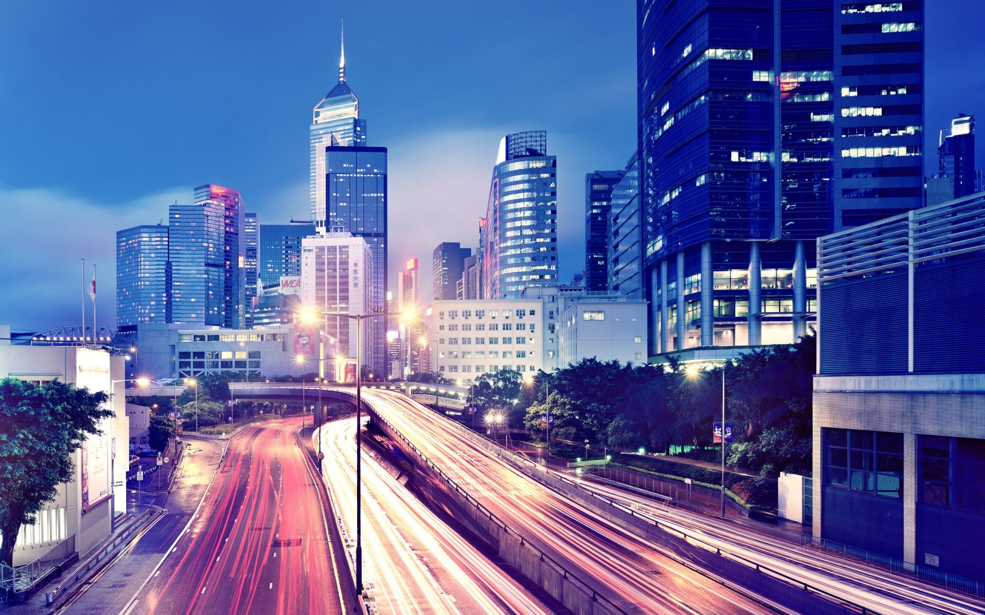 china centro da cidade arranha-céu cidade tráfego crepúsculo arquitetura rápido cidade borrão rodovia urbano o negócio skyline estrada moderno casa à noite sistema de transporte escritório viagens cidade luz