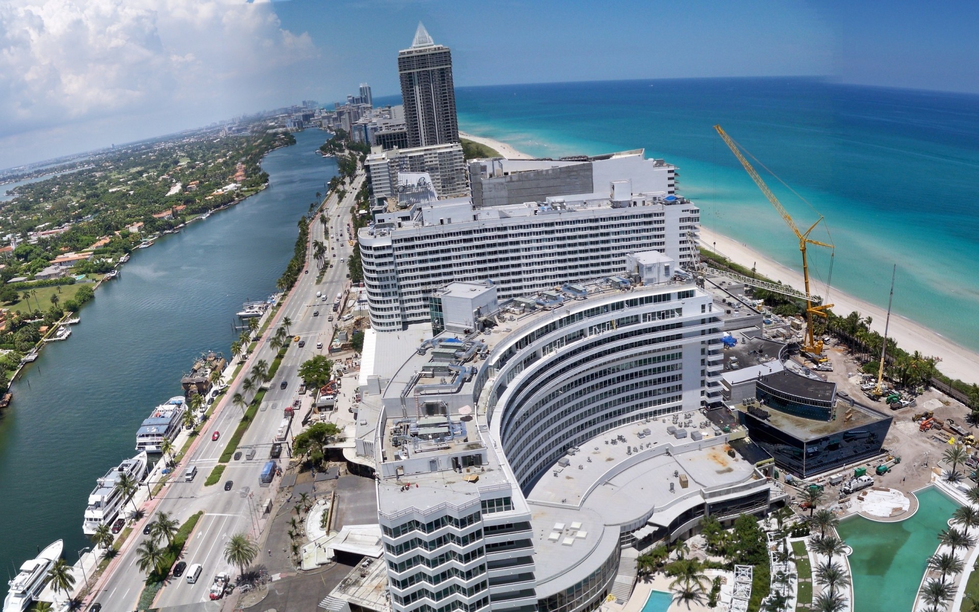 usa stadt reisen architektur wasser stadt himmel skyline städtisch haus im freien stadt hafen spektakel tourismus wasserfahrzeug sehenswürdigkeit transportsystem meer strand hotels usa bna