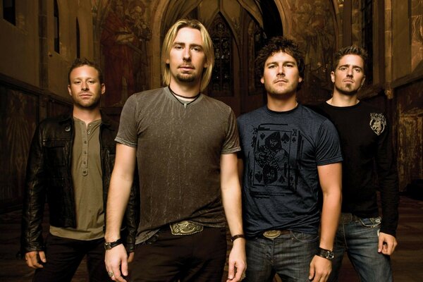 Nickelback ched Kruger mike kruger rock band jungs gruppe